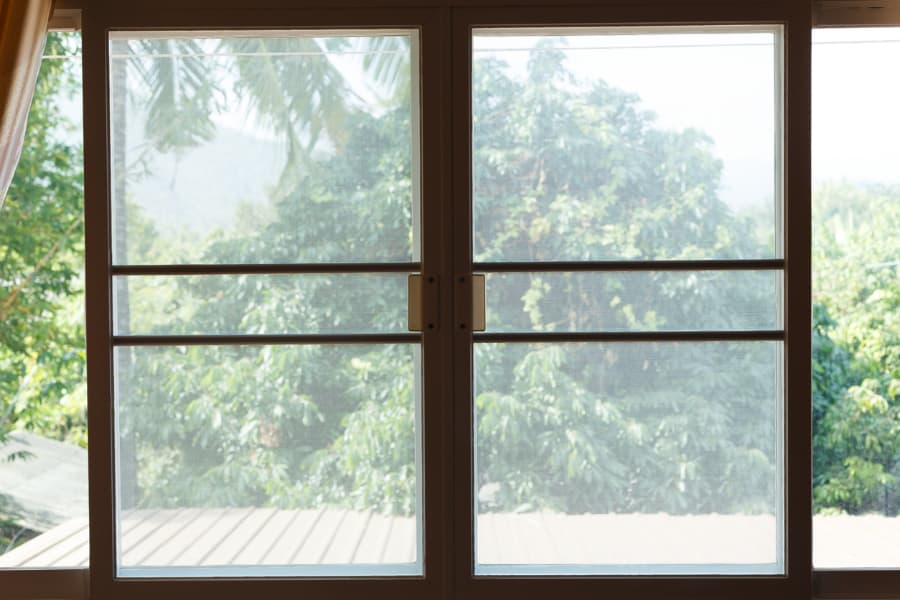 Bug-screens-on-a-large-window Bug screens on a large window